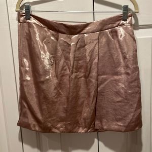 Old Navy Silk Pink Mini Skirt